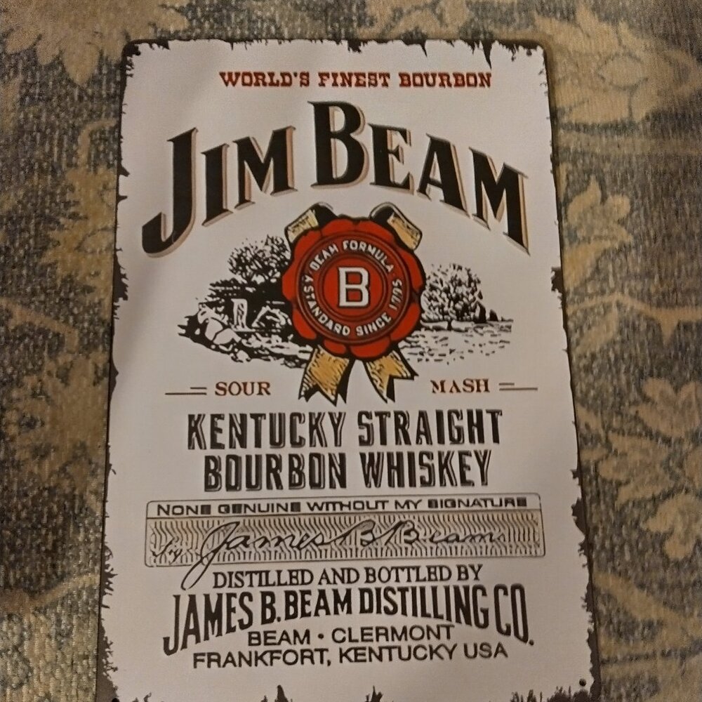 bar metel sign CLOSING 4/1/2026 DUE TO MOVE SO DONT WAIT YOU LIKE MAKE OFFER NOW